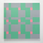 Daniel G. Hill, #9704, 1997, acrylic on canvas, 30 × 30 inches