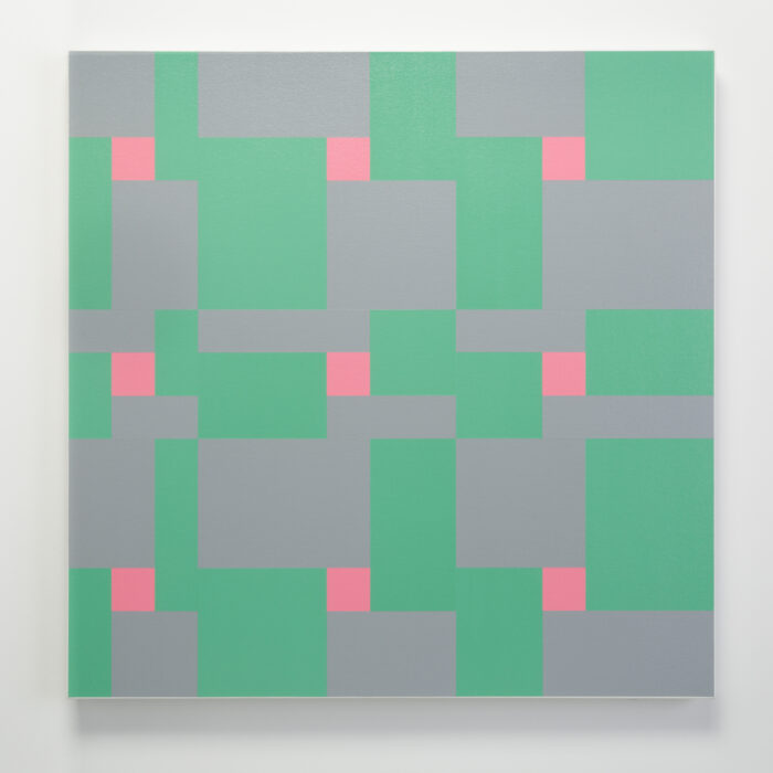 Daniel G. Hill, #9704, 1997, acrylic on canvas, 30 × 30 inches