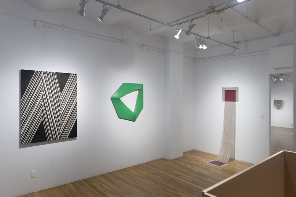 Installation View of Constructing Descruction, January 2024